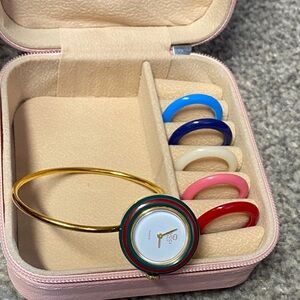 Gucci Colorful Bangle Watch Set